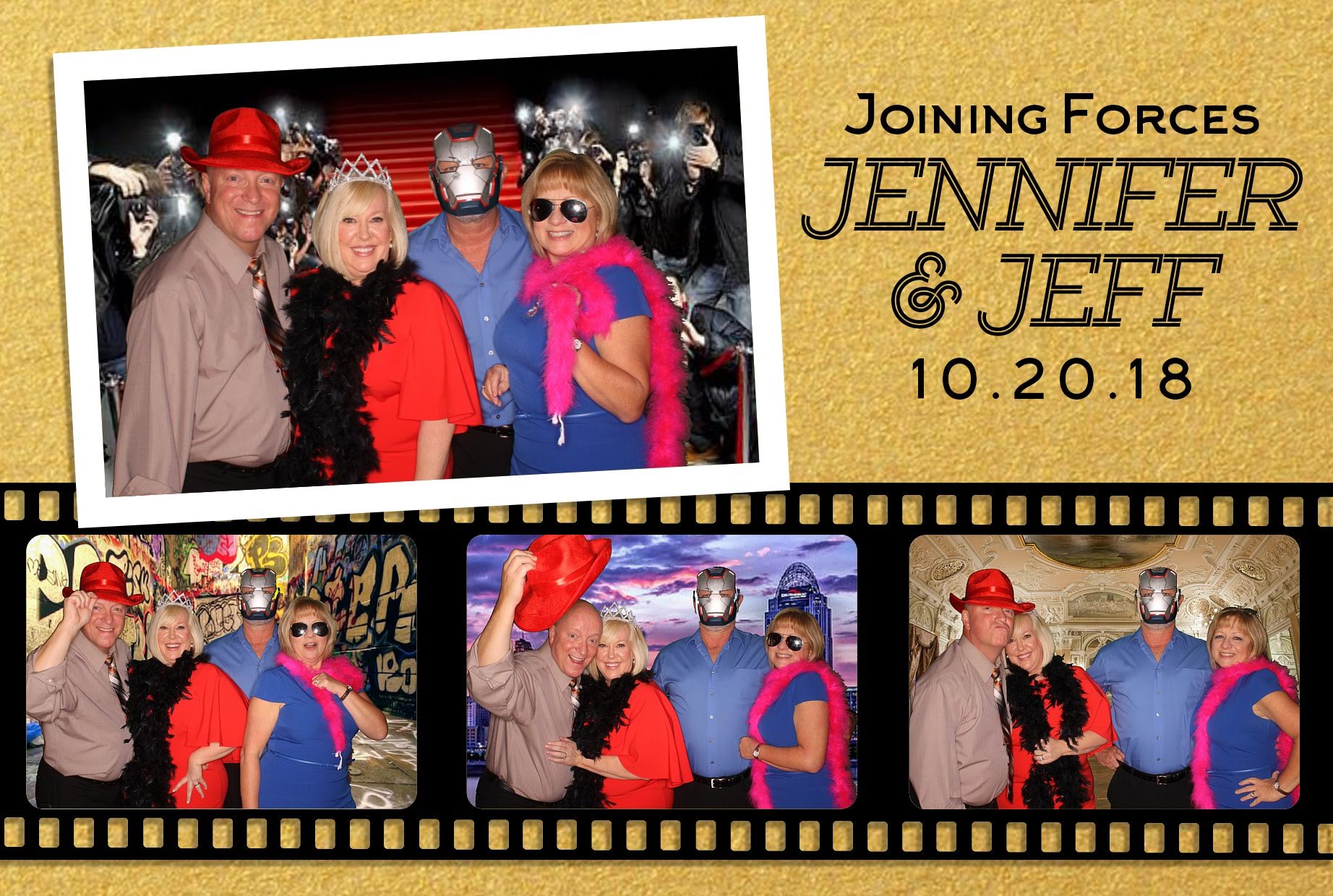 Jenn and Jeff | View more photos from the event at gallery.photoboothcincy.com/u/PhotoBoothCincy/Jenn-and-Jeff